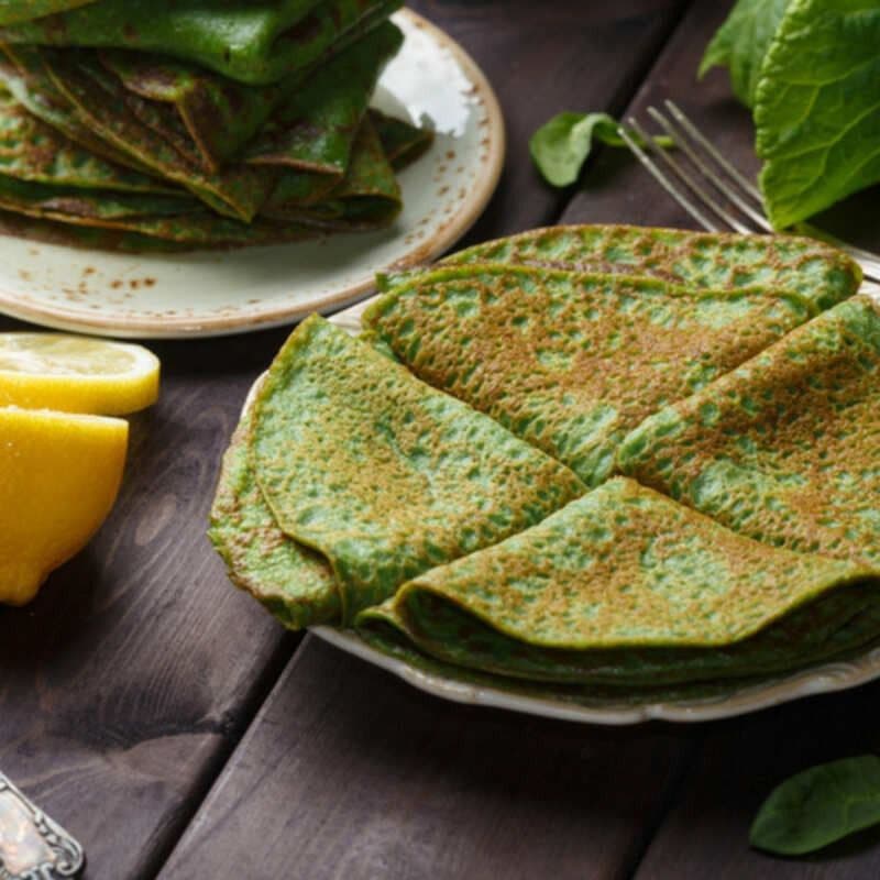 Spinach Dosa