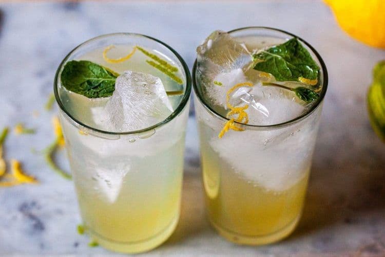 Lemon Mint With Soda