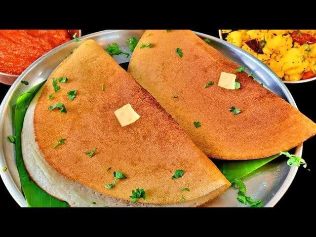 Benne Andhra Kara Plain Dosa Combo