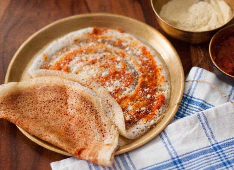 Benne Andhra Kara Masala Dosa Combo